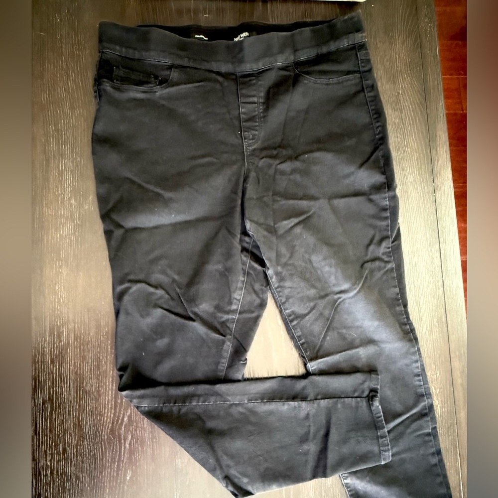 Nine West pull-on jeggins - black stretchy skinny Jeans